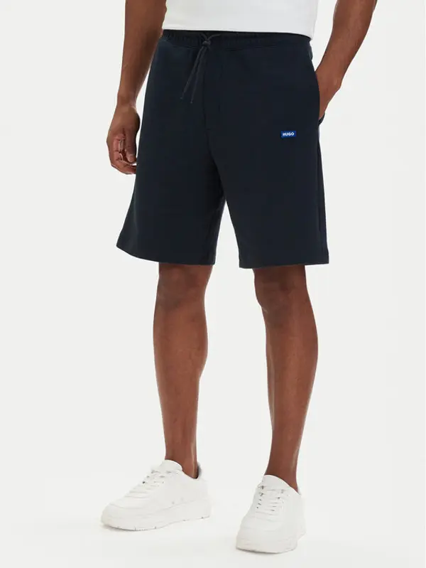 HUGO HUGO Sportske kratke hlače Nasensio 50522364 Tamnoplava Regular Fit