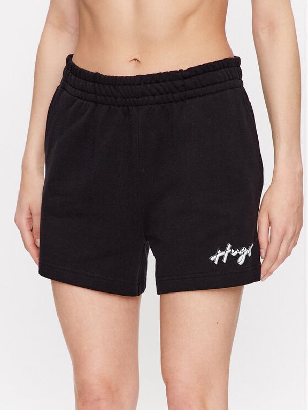 Hugo Hugo Sportske kratke hlače Nashari 50486319 Crna Regular Fit