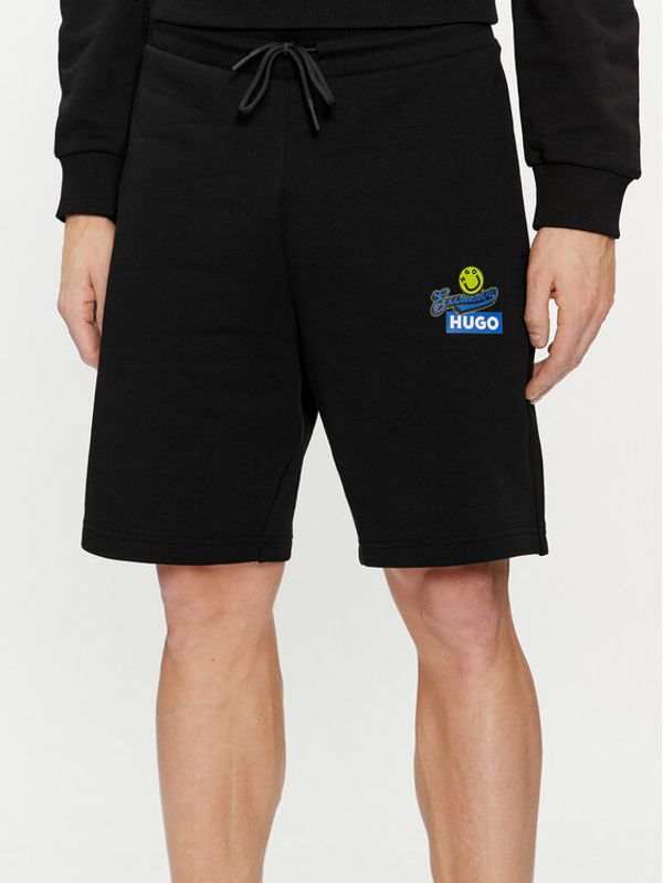 Hugo Hugo Sportske kratke hlače Nimply 50513310 Crna Regular Fit