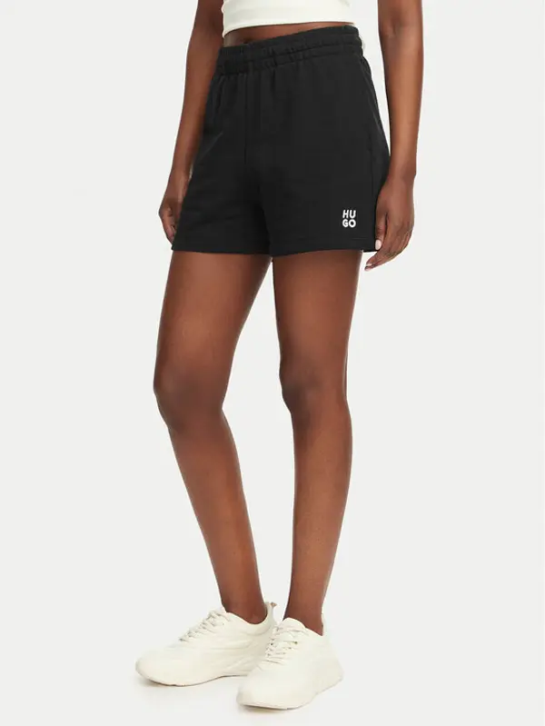HUGO HUGO Sportske kratke hlače Ninosta 50536943 Crna Relaxed Fit