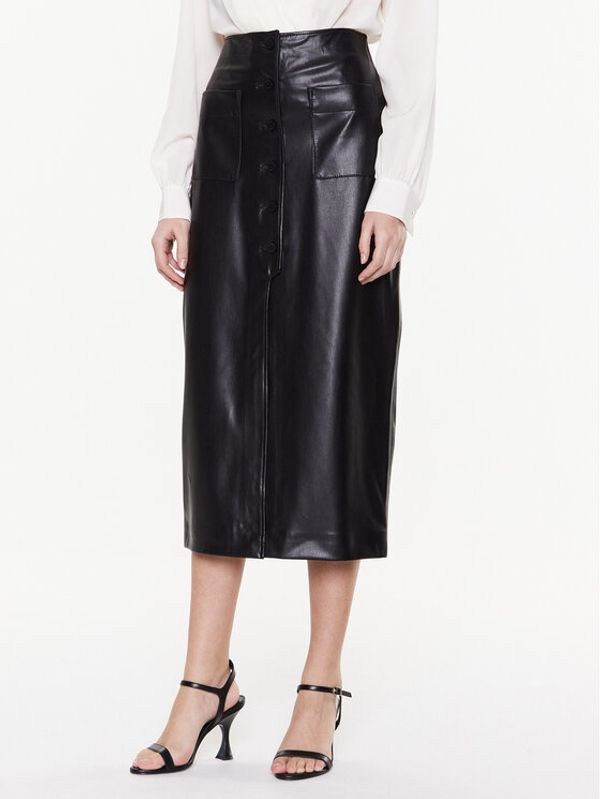 Hugo Hugo Suknja 50482529 Crna Slim Fit