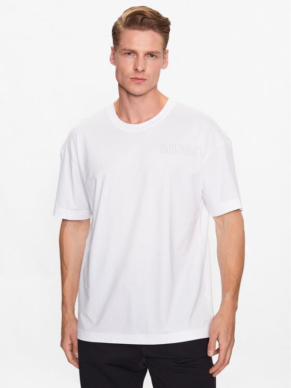 Hugo Hugo T-shirt 50478916 Bijela Relaxed Fit