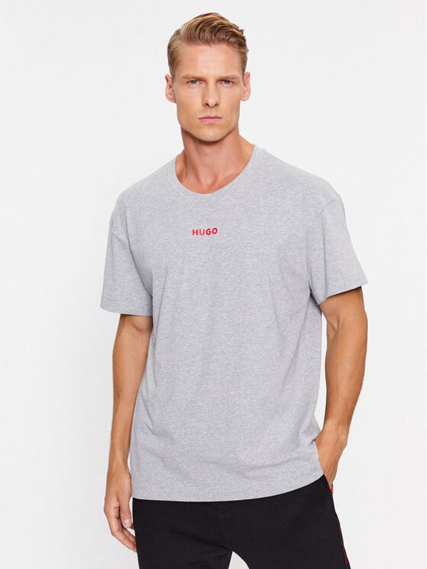Hugo Hugo T-shirt 50493057 Siva Relaxed Fit