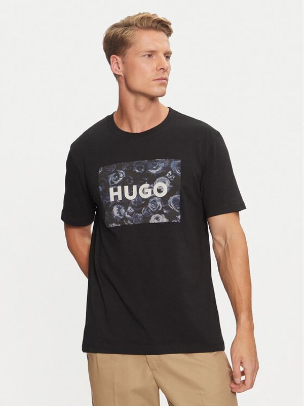 Hugo Hugo T-shirt 50523999 Crna Regular Fit