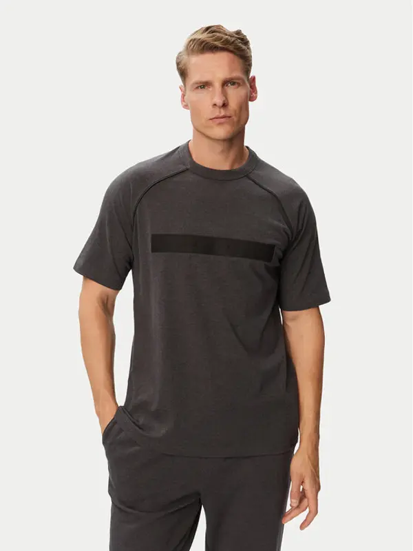 HUGO HUGO T-shirt 50563112 Smeđa Regular Fit