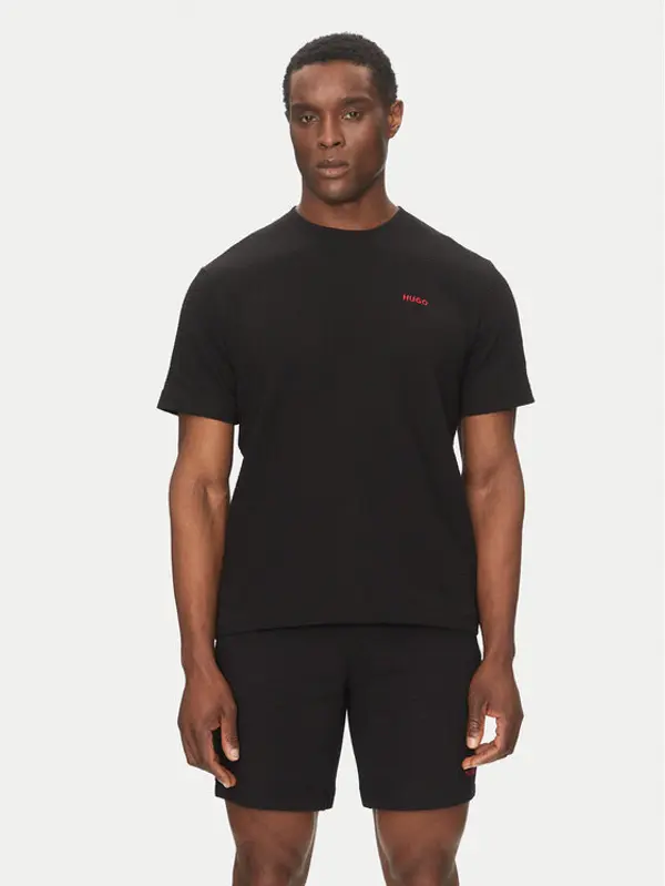 HUGO HUGO T-shirt Austin 50532011 Crna Regular Fit