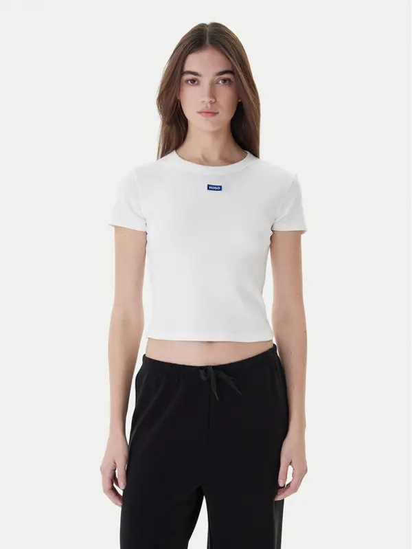HUGO Hugo T-shirt Baby 50510749 Bijela Slim Fit
