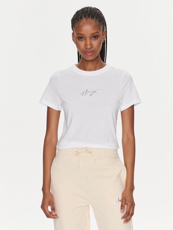 Hugo Hugo T-shirt Classic 50508289 Bijela Regular Fit