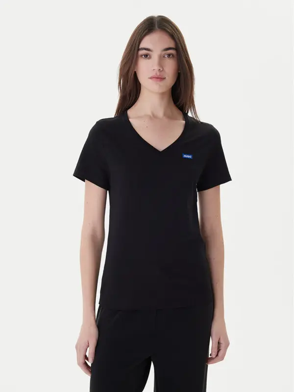 HUGO HUGO T-shirt Classic 50513667 Crna Slim Fit