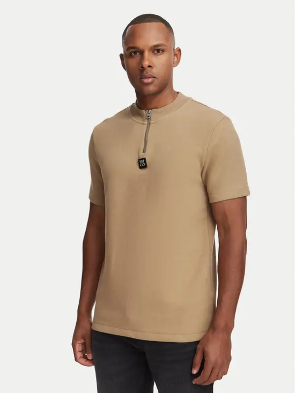 HUGO HUGO T-shirt Dabi 50563018 Tamno bež Regular Fit