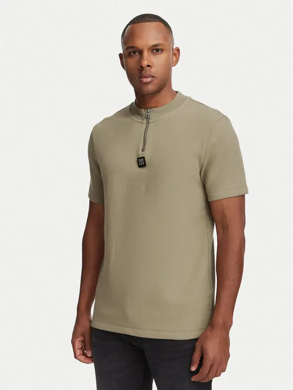 HUGO HUGO T-shirt Dabi 50563018 Tamno bež Regular Fit