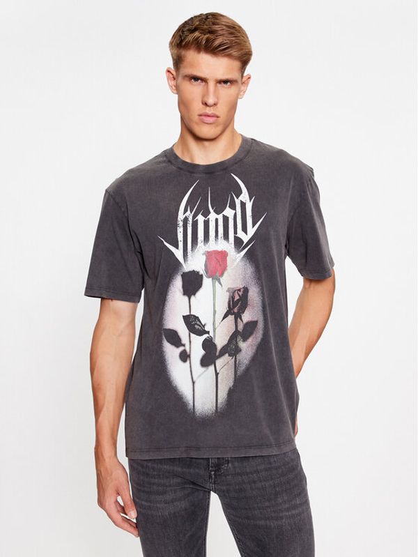 Hugo Hugo T-shirt Daiche 50511731 Siva Relaxed Fit