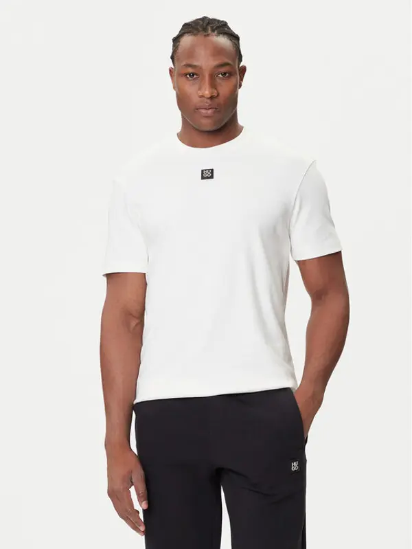 HUGO HUGO T-shirt Dalile 50505201 Bež Regular Fit