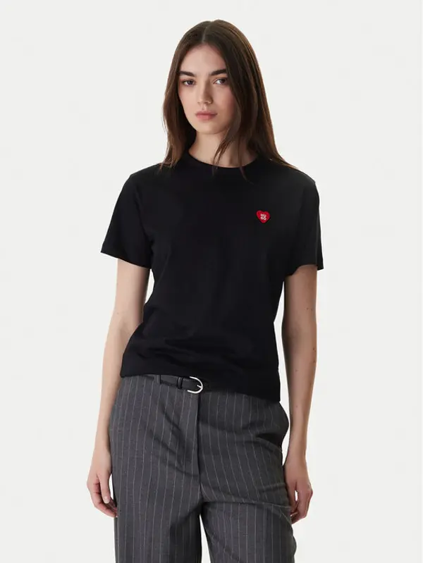 HUGO HUGO T-shirt Damacia 50562145 Crna Regular Fit
