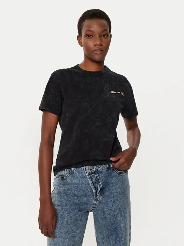 HUGO HUGO T-shirt Damacia_3 50535491 Crna Regular Fit