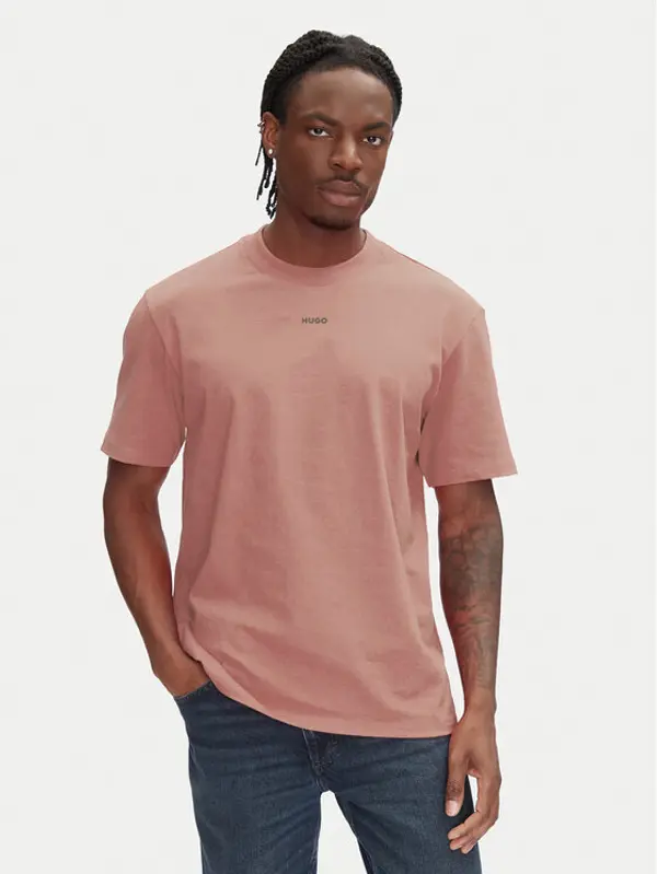 HUGO HUGO T-shirt Dapolino 50488330 Crvena Relaxed Fit