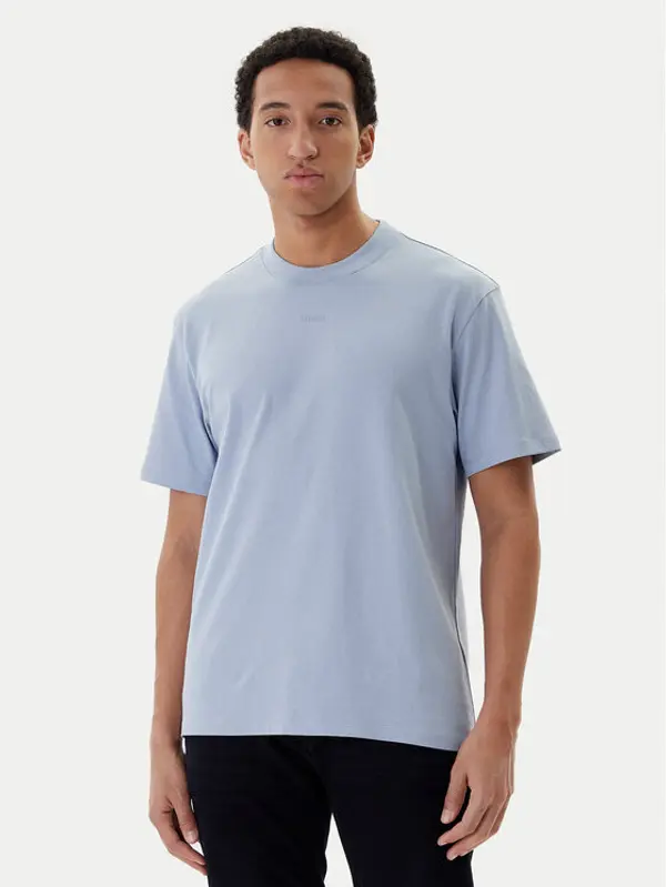 HUGO HUGO T-shirt Dapolino 50488330 Ljubičasta Relaxed Fit