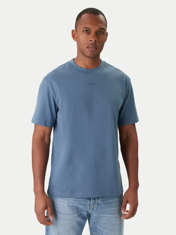 HUGO HUGO T-shirt Dapolino 50488330 Plava Relaxed Fit