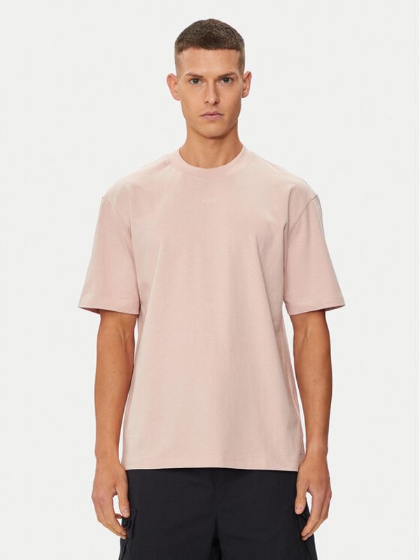 Hugo Hugo T-shirt Dapolino 50488330 Ružičasta Relaxed Fit