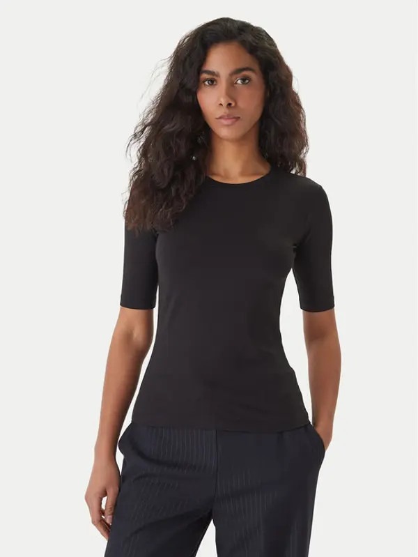 HUGO HUGO T-shirt Darnelia 50515019 Crna Slim Fit