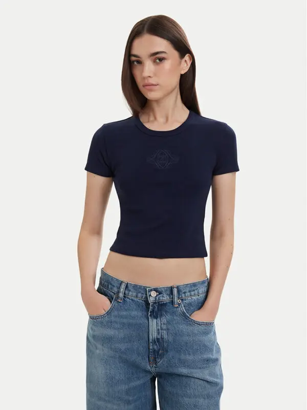 HUGO HUGO T-shirt Delanor 50570857 Plava Slim Fit