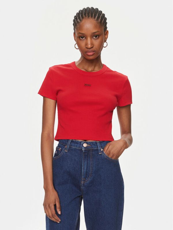 Hugo Hugo T-shirt Deluisa_1 50508636 Crvena Slim Fit