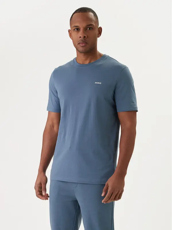 HUGO HUGO T-shirt Dero222 50466158 Plava Regular Fit
