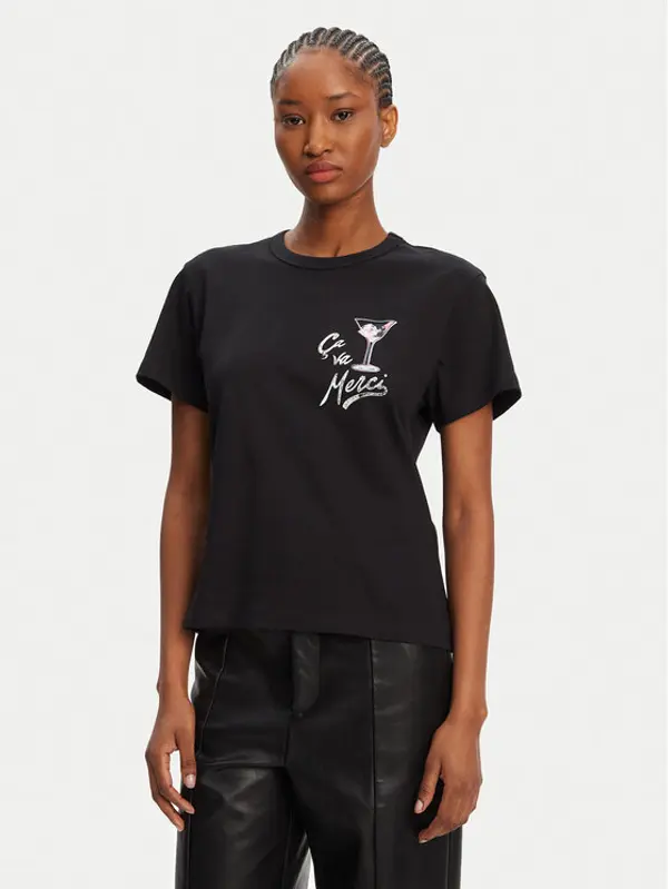 HUGO HUGO T-shirt Destrel_2 50544897 Crna Loose Fit