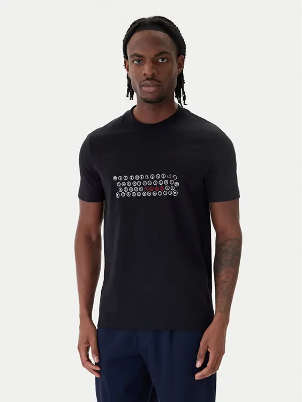 HUGO HUGO T-shirt Deyss 50553755 Crna Regular Fit