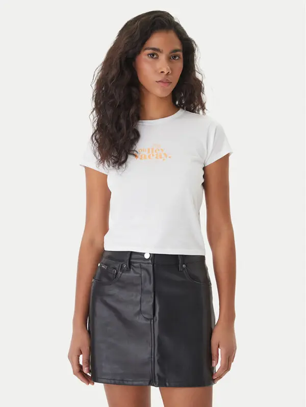 HUGO HUGO T-shirt Dichroma_B 50560769 Bijela Slim Fit