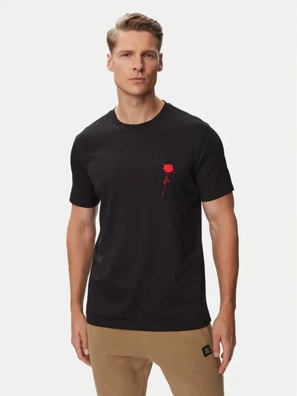HUGO HUGO T-shirt Diflow 50574447 Crna Regular Fit