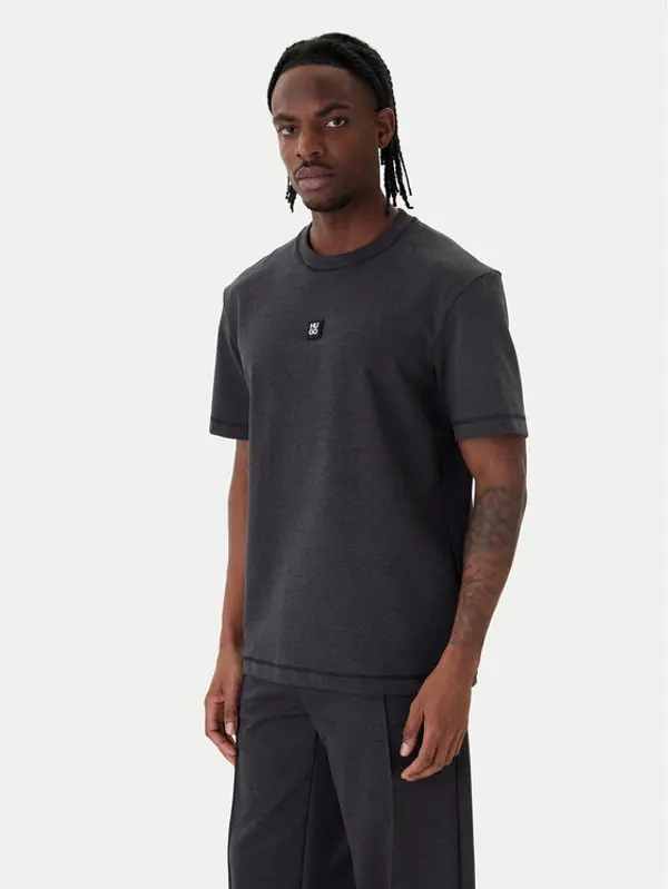 HUGO HUGO T-shirt Dilanso 50553173 Siva Relaxed Fit