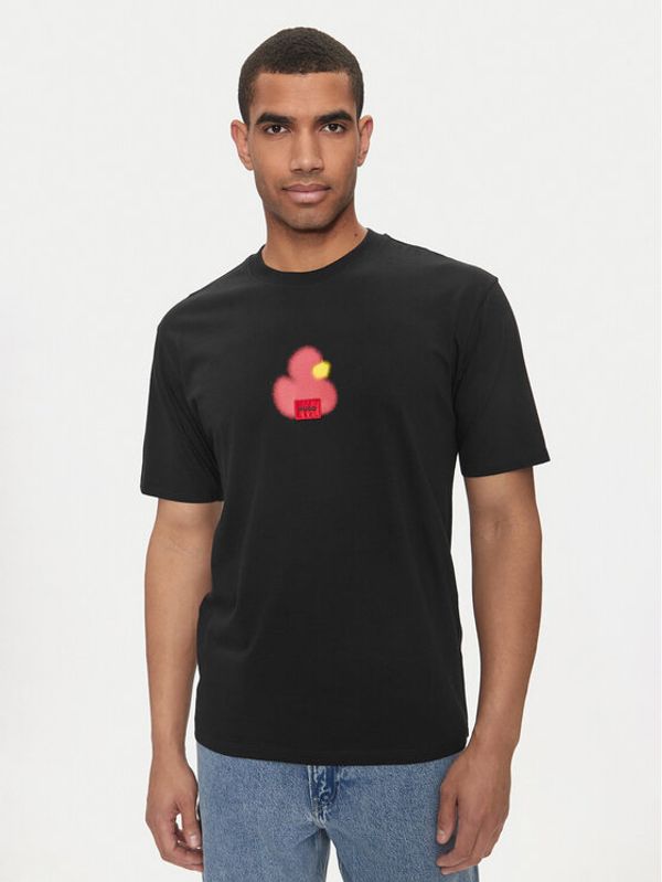 Hugo Hugo T-shirt Dilippers 50519004 Crna Relaxed Fit