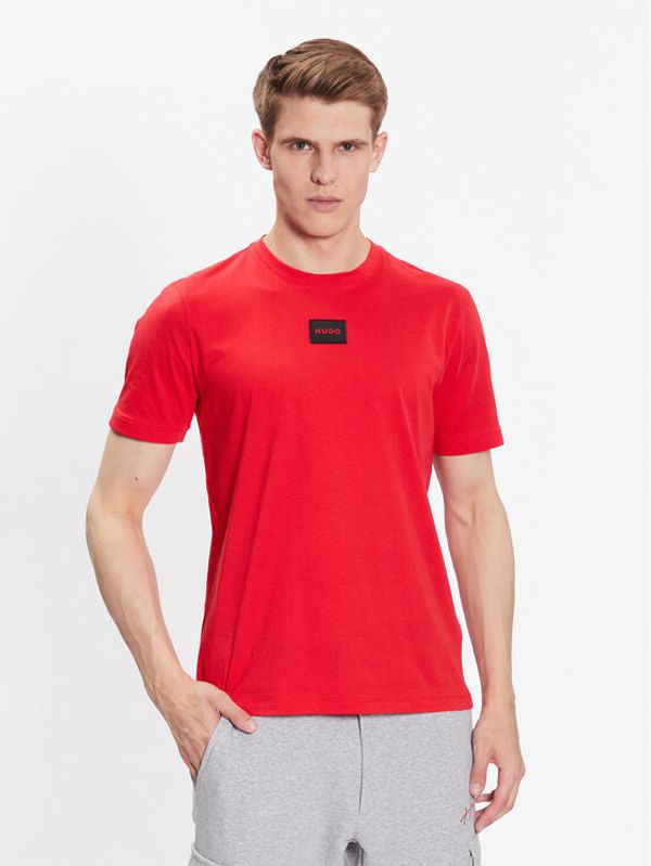 Hugo Hugo T-shirt Diragolino212 50447978 Crvena Regular Fit
