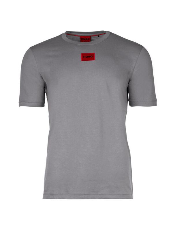Hugo Hugo T-shirt Diragolino212 50447978 Siva Regular Fit