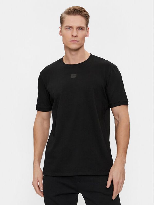 Hugo Hugo T-shirt Diragolino_H 50505033 Crna Regular Fit