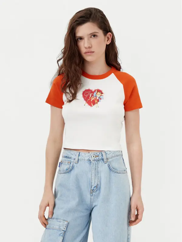 HUGO HUGO T-shirt Dorra 50533973 Narančasta Regular Fit