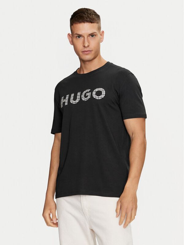 Hugo Hugo T-shirt Dulivio_U243 50519724 Crna Regular Fit