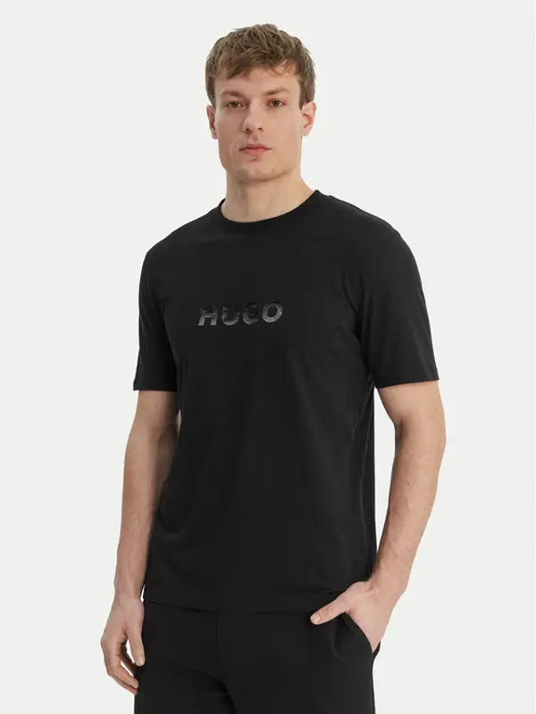 HUGO HUGO T-shirt Dumeo 50557437 Crna Regular Fit
