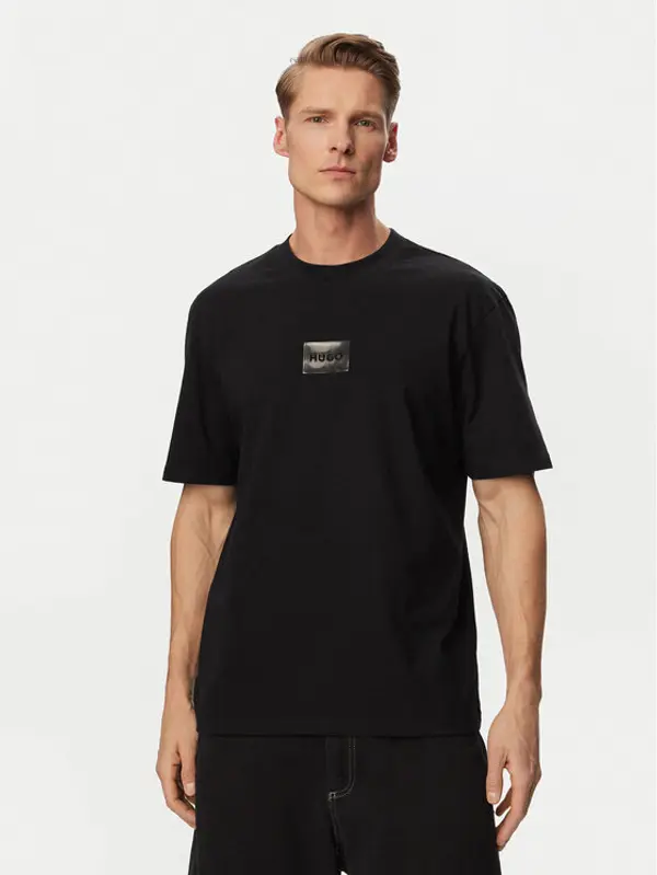 HUGO HUGO T-shirt Dumeon 50557445 Crna Regular Fit