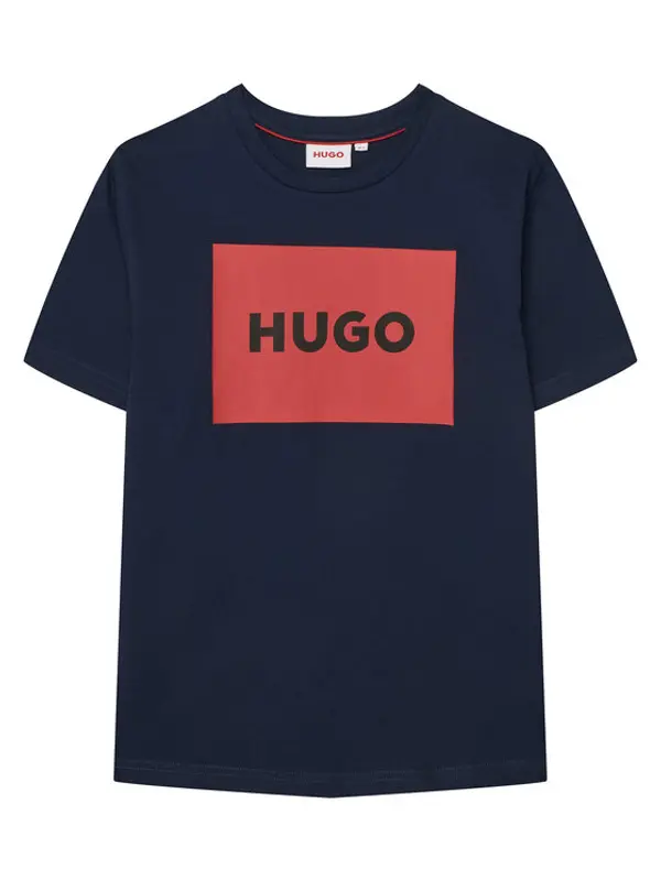 HUGO HUGO T-shirt G00572 D Tamnoplava Regular Fit