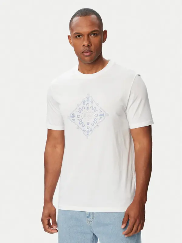 HUGO HUGO T-shirt Nerberri 50572760 Bijela Regular Fit
