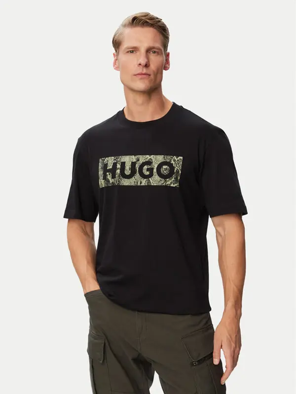 HUGO HUGO T-shirt Nerpient 50566041 Crna Regular Fit