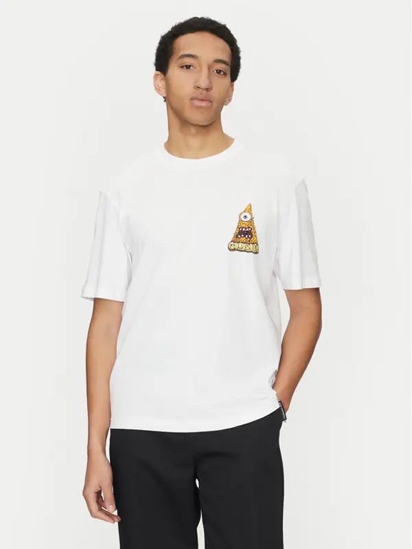 HUGO HUGO T-shirt Nizzerio 50533390 Bijela Regular Fit