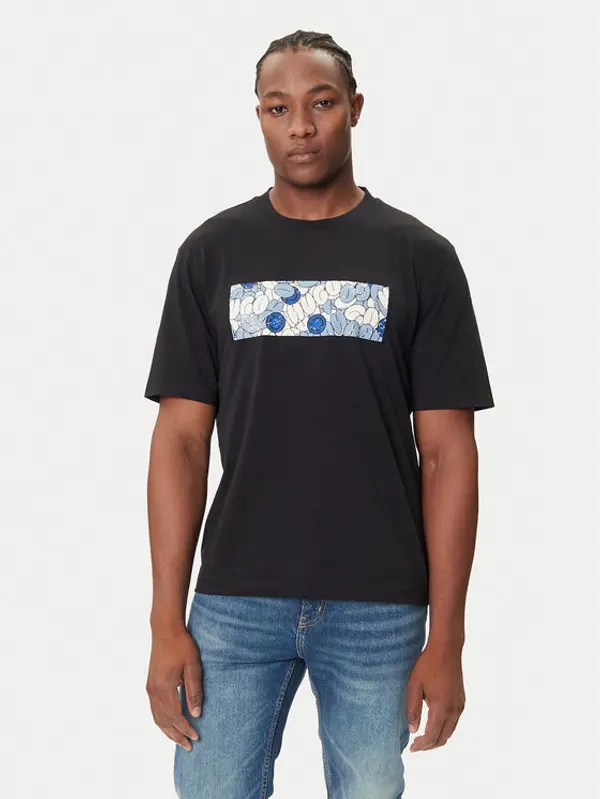 HUGO HUGO T-shirt Nurix 50545128 Crna Regular Fit
