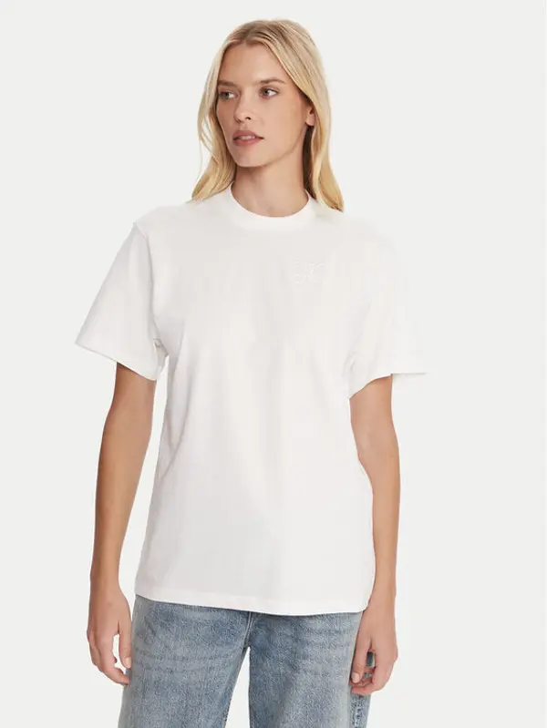 HUGO HUGO T-shirt Vintage 50550901 Bijela Relaxed Fit