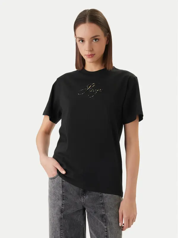 HUGO HUGO T-shirt Vintage 50560566 Crna Regular Fit