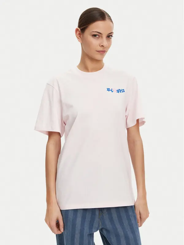 HUGO HUGO T-shirt Vintage Tee 50537239 Ružičasta Relaxed Fit