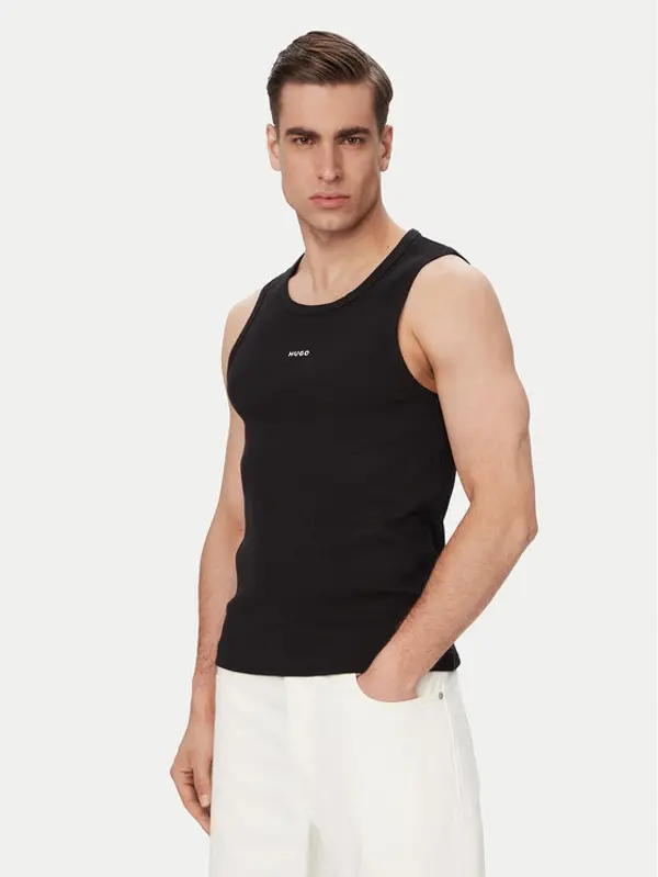 HUGO HUGO Tank top Dapota 50563744 Crna Slim Fit