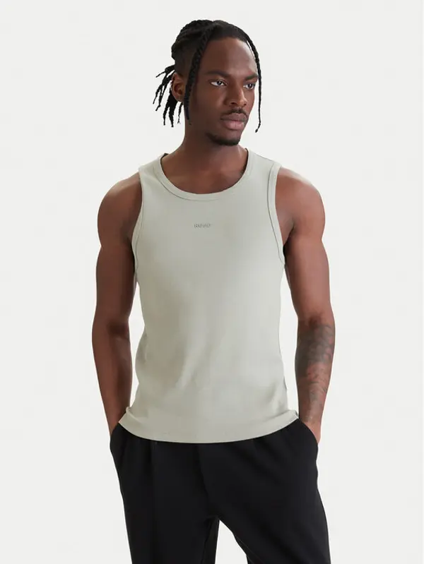 HUGO HUGO Tank top Dapota 50563744 Zelena Slim Fit